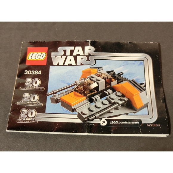 LEGO‎ Star Wars Snowspeeder Set #30384 100% Complete - Picture 4 of 5